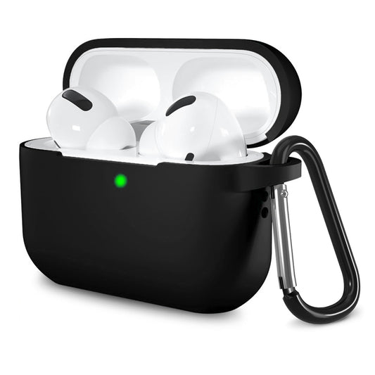 Coque Techsuit Silicone pour Apple AirPods Pro Series, Noire