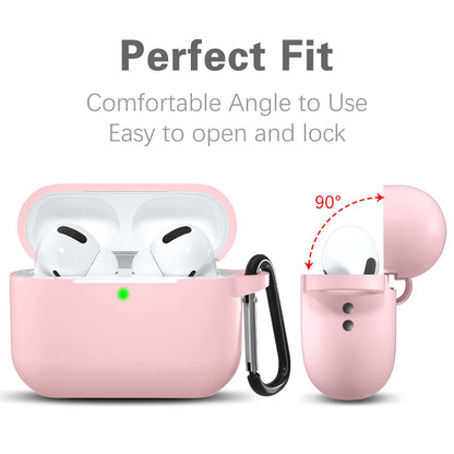 Coque Techsuit Silicone pour Apple AirPods Pro Series, Rose