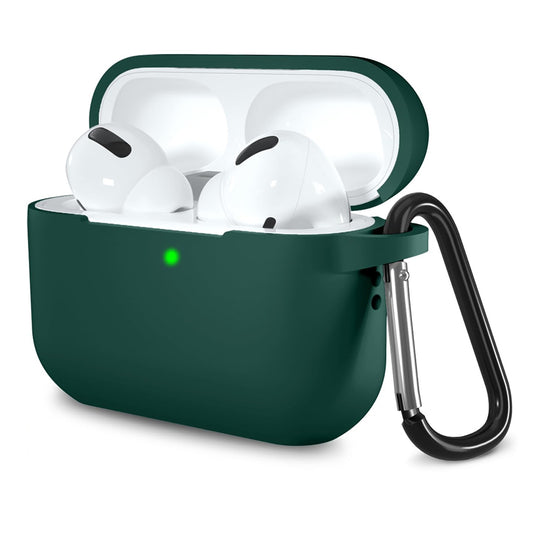 Coque Techsuit Silicone pour Apple AirPods Pro Series, Vert Foncé