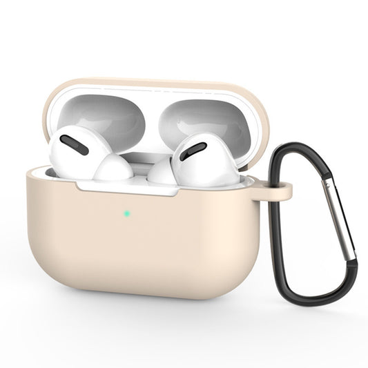 Coque Techsuit Silicone pour Apple AirPods Pro 3, Crème