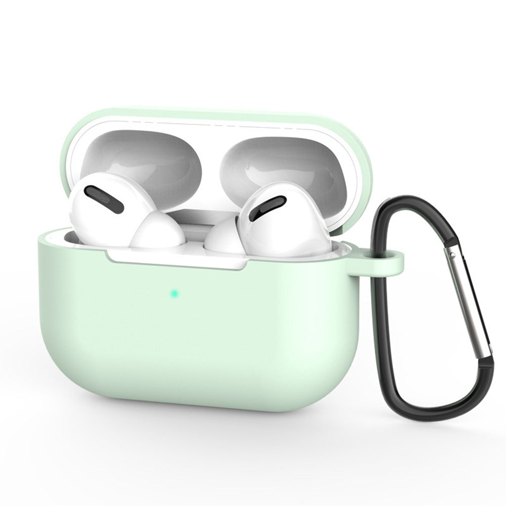 Coque Techsuit Silicone pour Apple AirPods Pro 3, Vert Clair