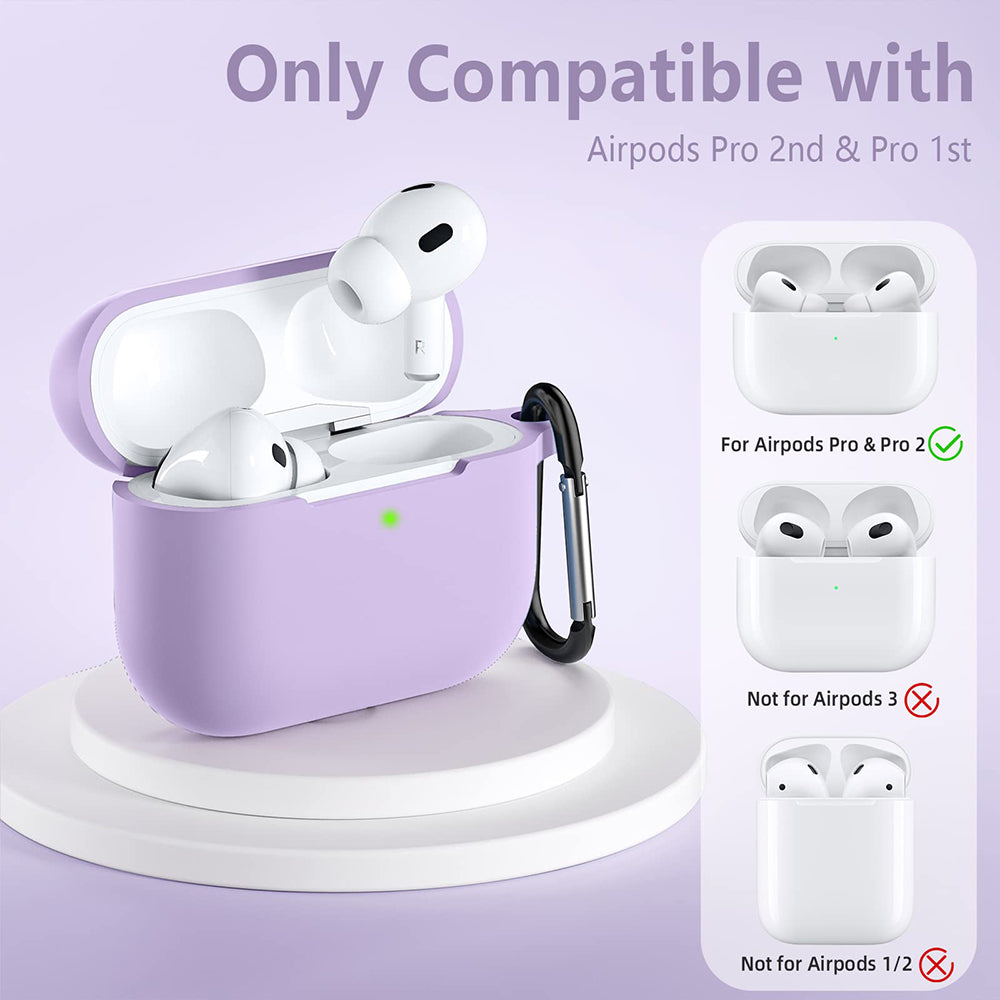 Housse Techsuit Silicone pour Apple AirPods Pro Series, Bleue