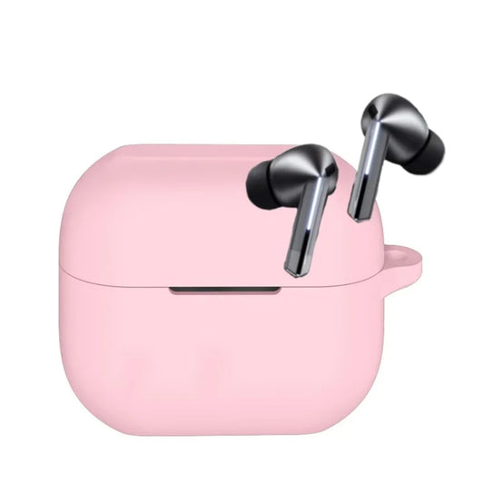 Coque Techsuit Silicone pour Samsung Galaxy Buds3 FE / Buds3 Pro / Buds3, Rose