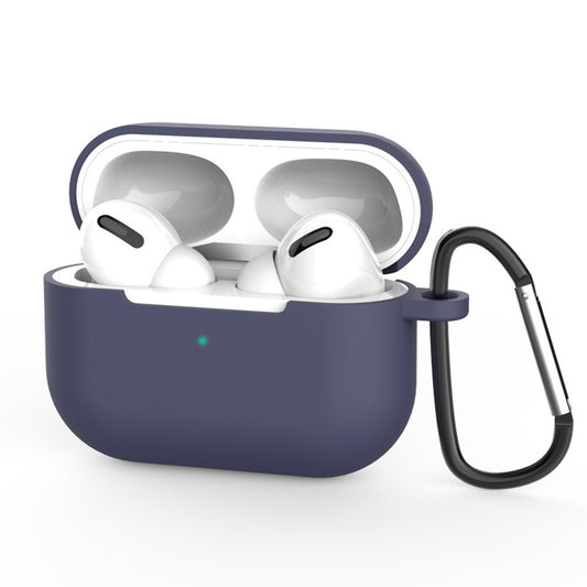 Étui Techsuit Silicone pour Apple AirPods Pro 3, Bleu Marine