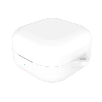 Étui Techsuit Silicone pour Samsung Galaxy Buds4 / Buds4 Pro, Blanc