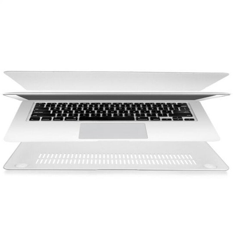 Techsuit UltraShell Case for Apple MacBook Pro 13inch (2020), Matte Transparent