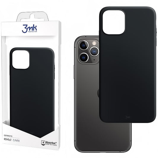 Coque pour Apple iPhone 11 Pro, 3MK, Mat, Noir