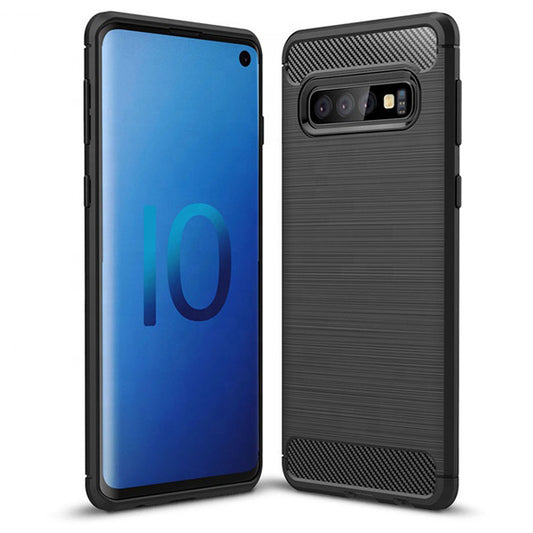 Coque pour Samsung Galaxy A50s A507 / A30s A307 / A20 A205 / A50 A505 / A30 A305, OEM, Carbone, Noire