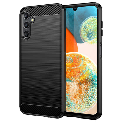 Coque pour Samsung Galaxy A14 A145 / A14 5G A146, OEM, Carbone, Noire