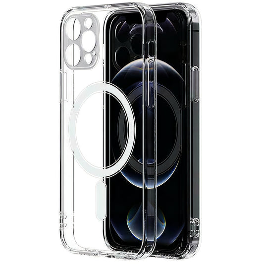 Coque MagSafe pour Apple iPhone 12 Pro, OEM, Magnétique, Transparente