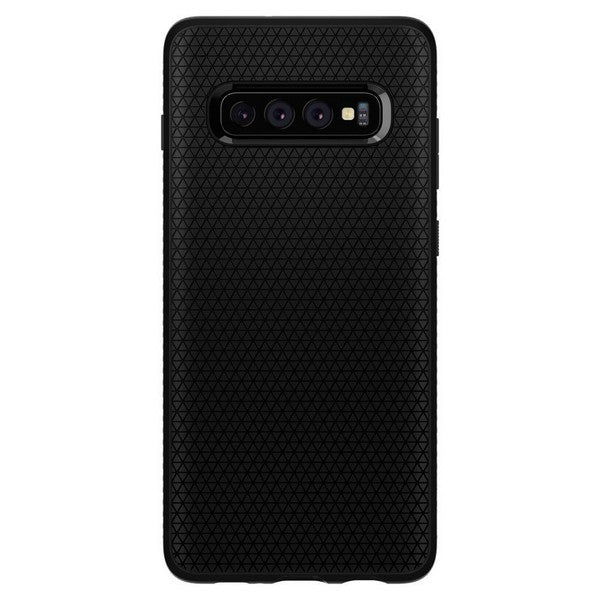 Étui pour Samsung Galaxy S10+ G975, Spigen, Liquid Air, noir 606CS25764