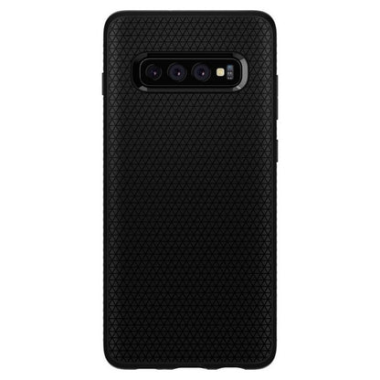 Étui pour Samsung Galaxy S10+ G975, Spigen, Liquid Air, noir 606CS25764