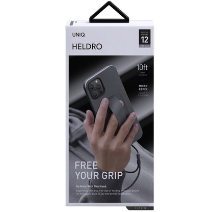 Coque pour Apple iPhone 12 Pro Max, UNIQ, Hybrid Heldro, Gris