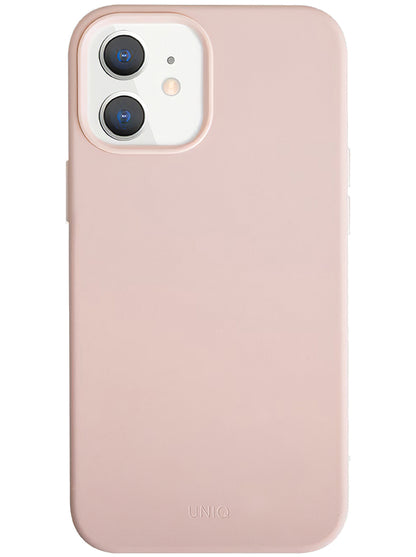 Coque pour Apple iPhone 12 mini, UNIQ, Lino, Rose