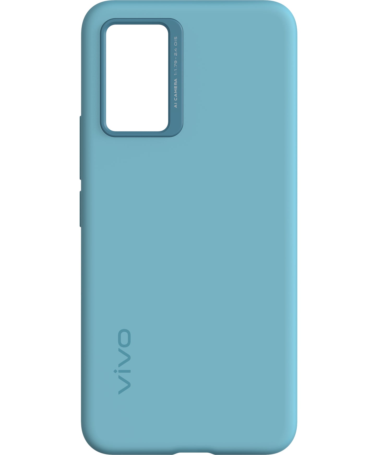 Etui pour vivo V21 5G, Housse en silicone, Bleu 6000173