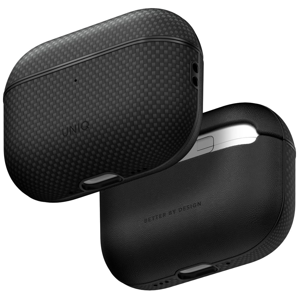 Étui UNIQ Keva Prime pour Apple AirPods Pro 3, Noir