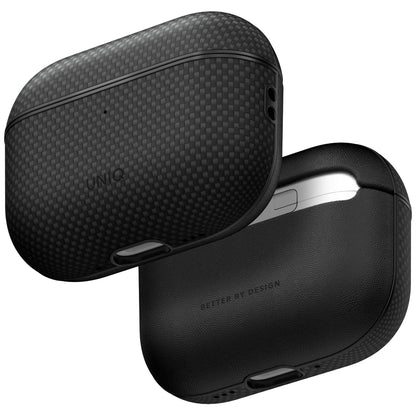 Étui UNIQ Keva Prime pour Apple AirPods Pro 3, Noir