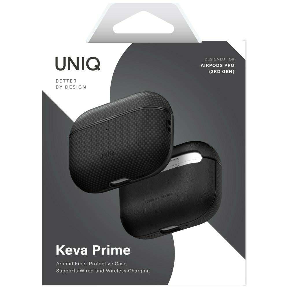 Étui UNIQ Keva Prime pour Apple AirPods Pro 3, Noir