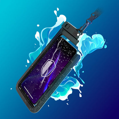 Coque Universelle Étanche pour Téléphone max. 7 pouces, 3MK, Hydro, Noire