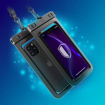 Coque Universelle Étanche pour Téléphone max. 7 pouces, 3MK, Hydro, Noire