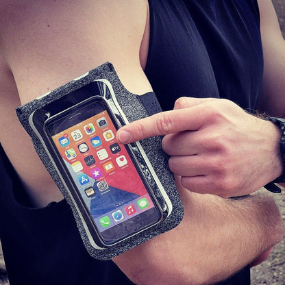 Étui universel pour téléphone max. 6,5 pouces, Techsuit, Sports TH10, Gris