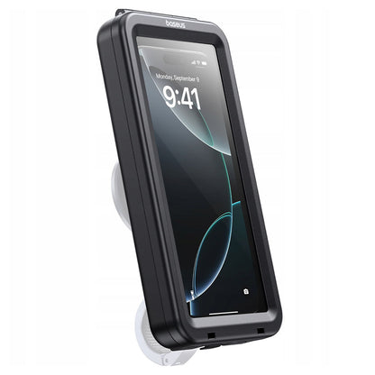 Housse Universelle Waterproof compatible avec Support Vélo Magnétique, Baseus, PrimeTrip VB1, Noire C0013D01