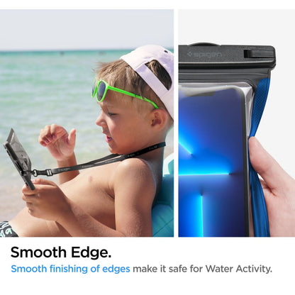 Housse Universelle Waterproof pour Téléphone 3.5inch - 7inch, Spigen, A601, Noire AMP04525