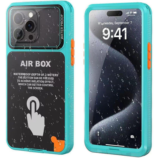 Coque Universelle Étanche pour Téléphone max. 6,1 pouces, ShellBox, AirBox, Bleue
