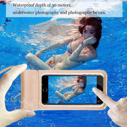 Coque Universelle Étanche pour Téléphone max. 6,8 pouces, Techsuit, TWC1, Argentée