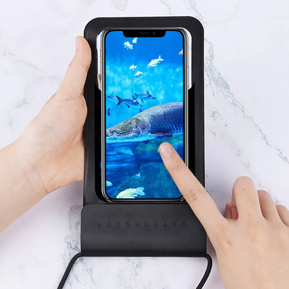 Universal Waterproof Case for Phone max. 6.8inch, Techsuit, TWC1, Turquoise