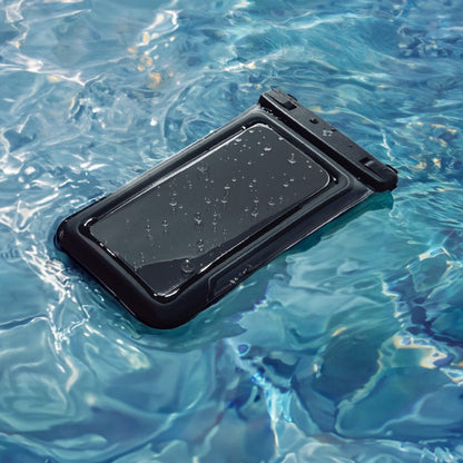 Housse Universelle Étanche pour Téléphone max. 6.9 pouces, Spigen, A611P, Lot de 2 pièces, Noir Mat ACS09348