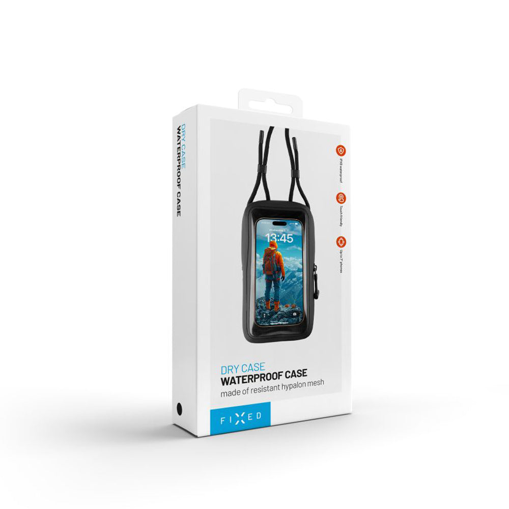 Housse Universelle Waterproof pour Téléphone max. 7 pouces, Fixed, Noire