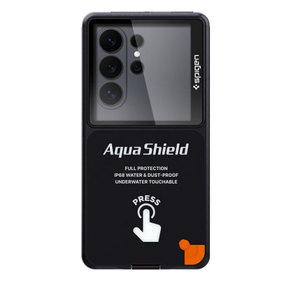 Coque Universelle Étanche Spigen, Aqua Shield A604, Noire ACS11675
