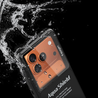Coque Universelle Étanche Spigen, Aqua Shield A604, Noire ACS11675