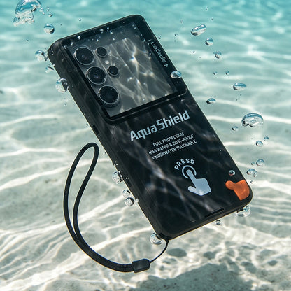 Coque Universelle Étanche Spigen, Aqua Shield A604, Noire ACS11675