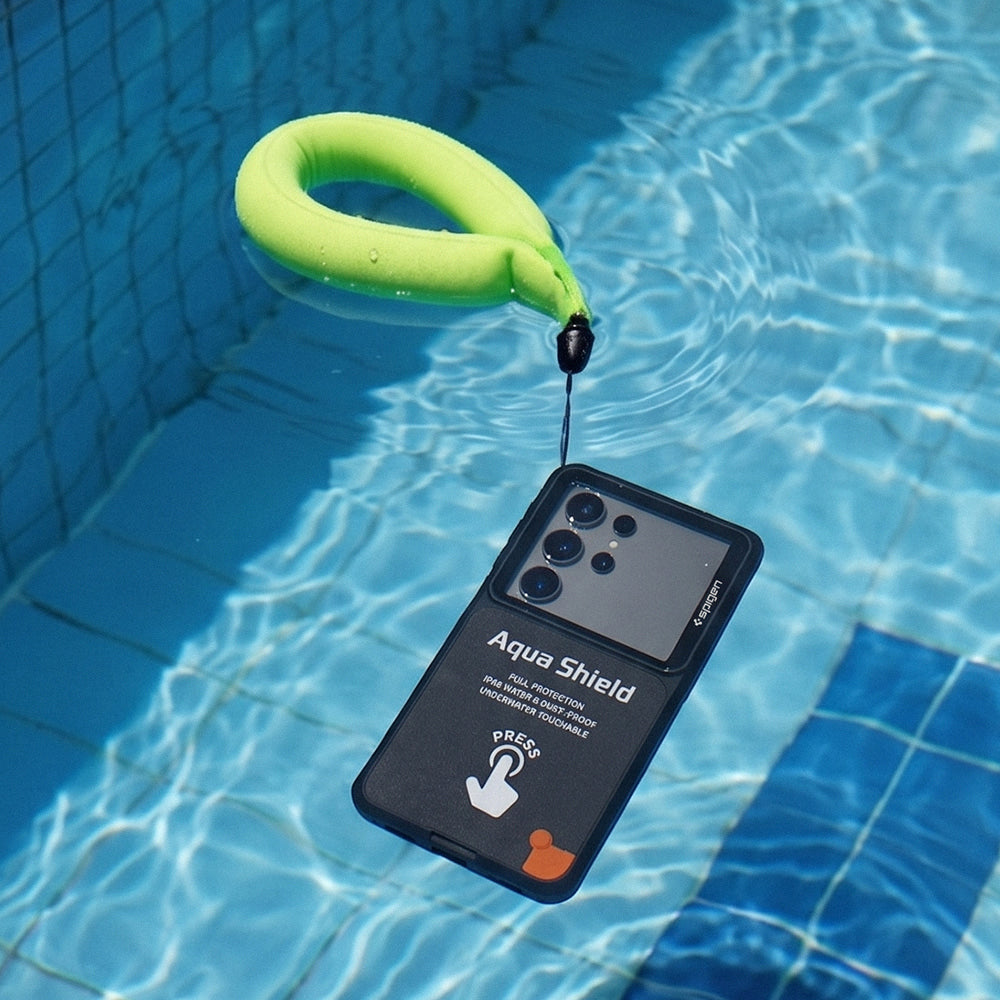 Coque Universelle Étanche Spigen, Aqua Shield A604, Noire ACS11675