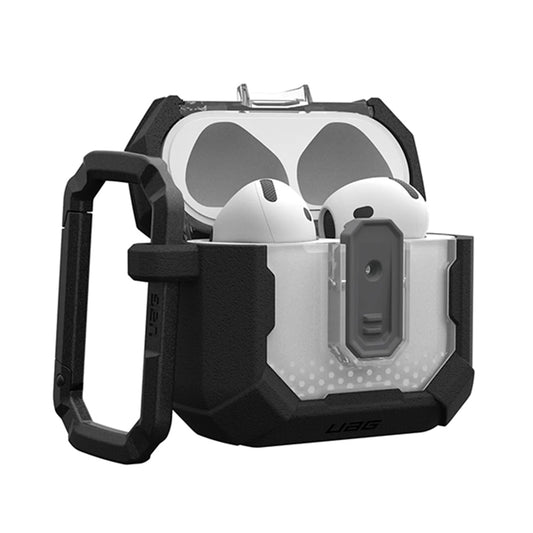 Coque Urban Armor Gear Plasma pour Apple AirPods 4, Noire