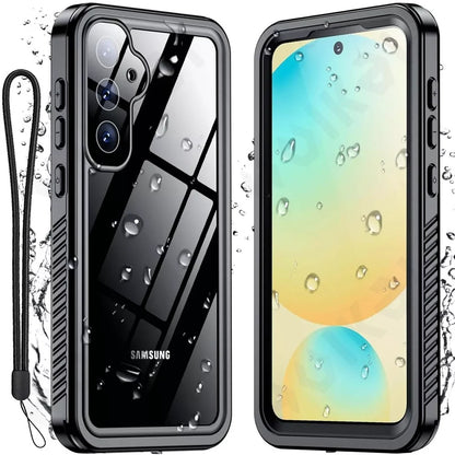 Coque étanche pour Samsung Galaxy S25+ S936, ShellBox, Noire