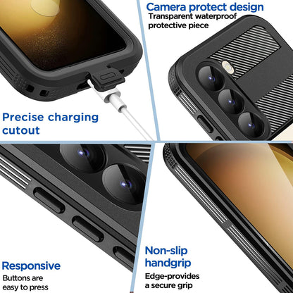 Coque étanche pour Samsung Galaxy S26, ShellBox, Noire