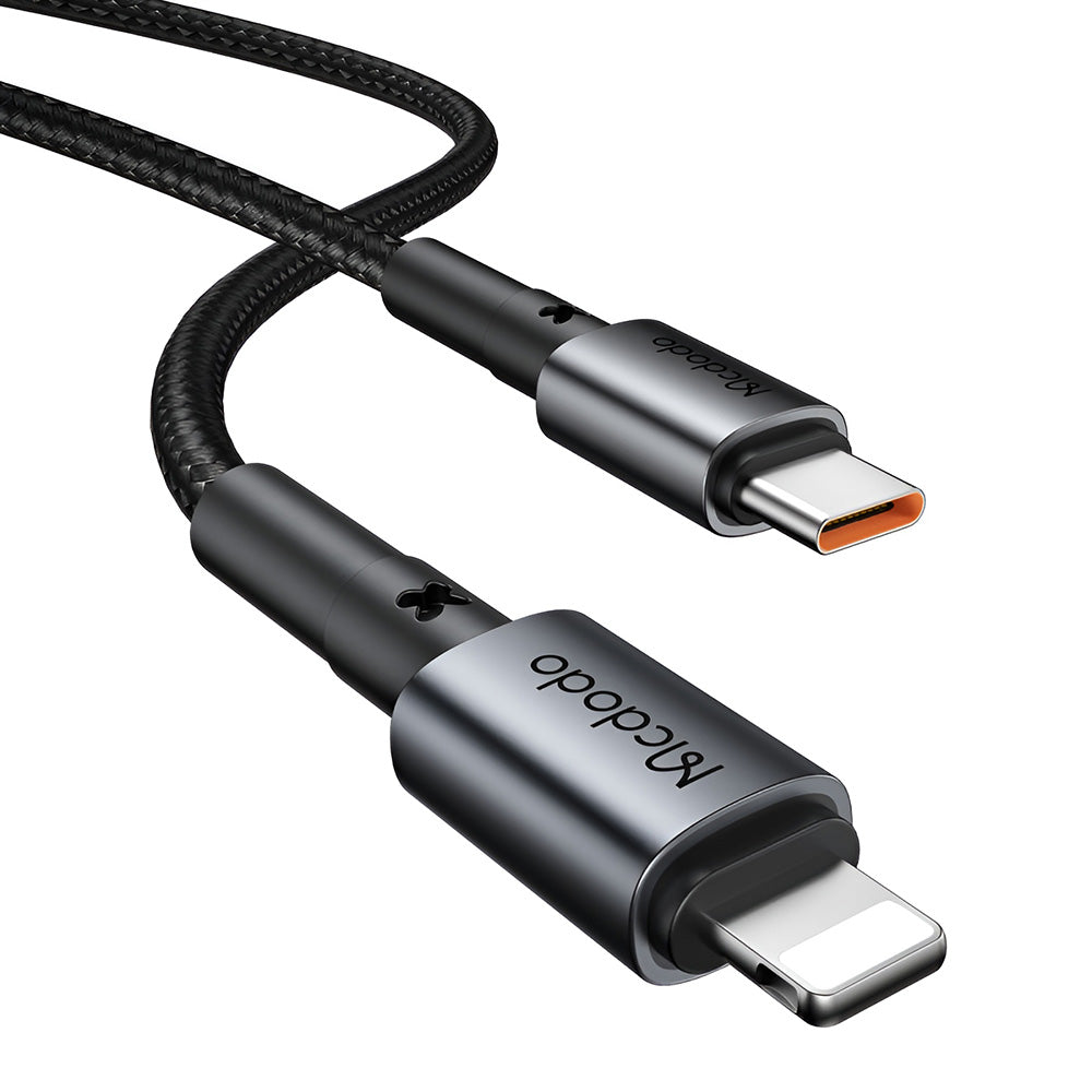 Chargeur Auto Avec Câble USB-C Mcdodo CC-7495, 45W, 3A, 1 x USB-C, Noir
