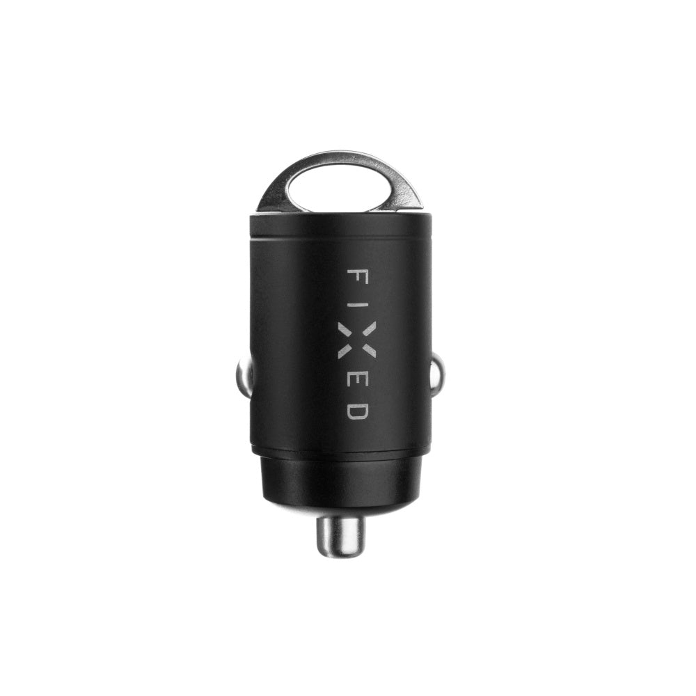 Chargeur Auto Fixed, 30W, 3A, 2 x USB-C, Noir