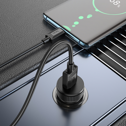 Chargeur Auto HOCO Z49A, 18W, 3A, 1 x USB-A, Noir
