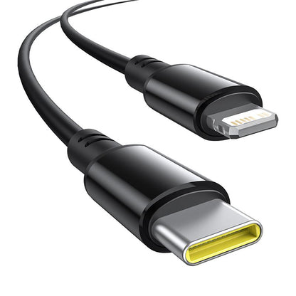Chargeur de voiture avec câble USB-C / Lightning Baseus Circular, 60W, 3A, 1 x USB-A - 1 x USB-C, Noir C00035902121-00