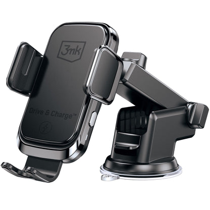 Chargeur Auto Sans Fil 3MK Drive&Charge, 15W, 1.67A, Noir