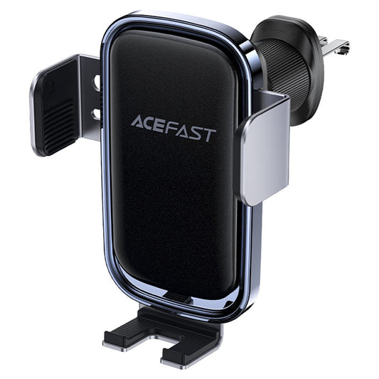 Acefast D39 Wireless Car Charger with Solar Panel, 15W, 1.67A, Black
