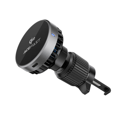 Chargeur Auto Sans Fil Acefast D40, 15W, 1.67A, Gris
