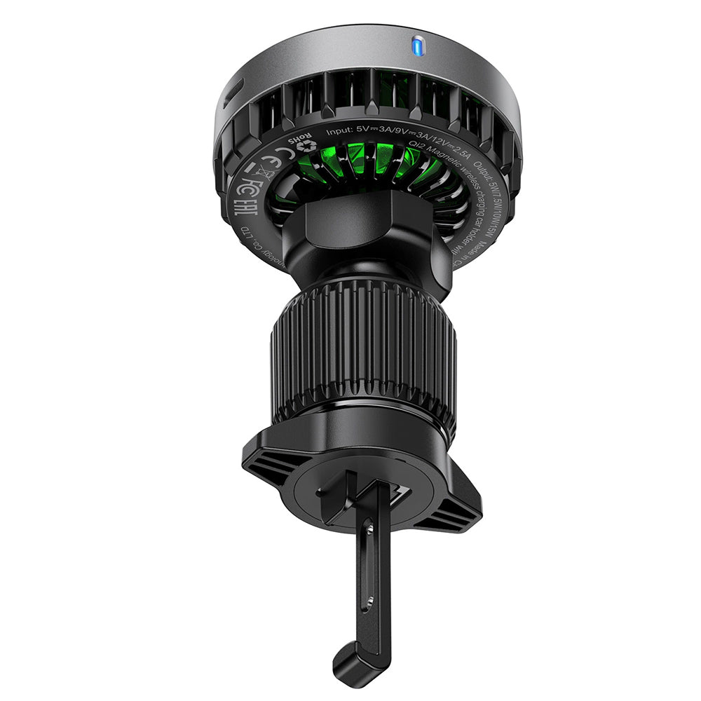 Chargeur Auto Sans Fil Acefast D40, 15W, 1.67A, Gris