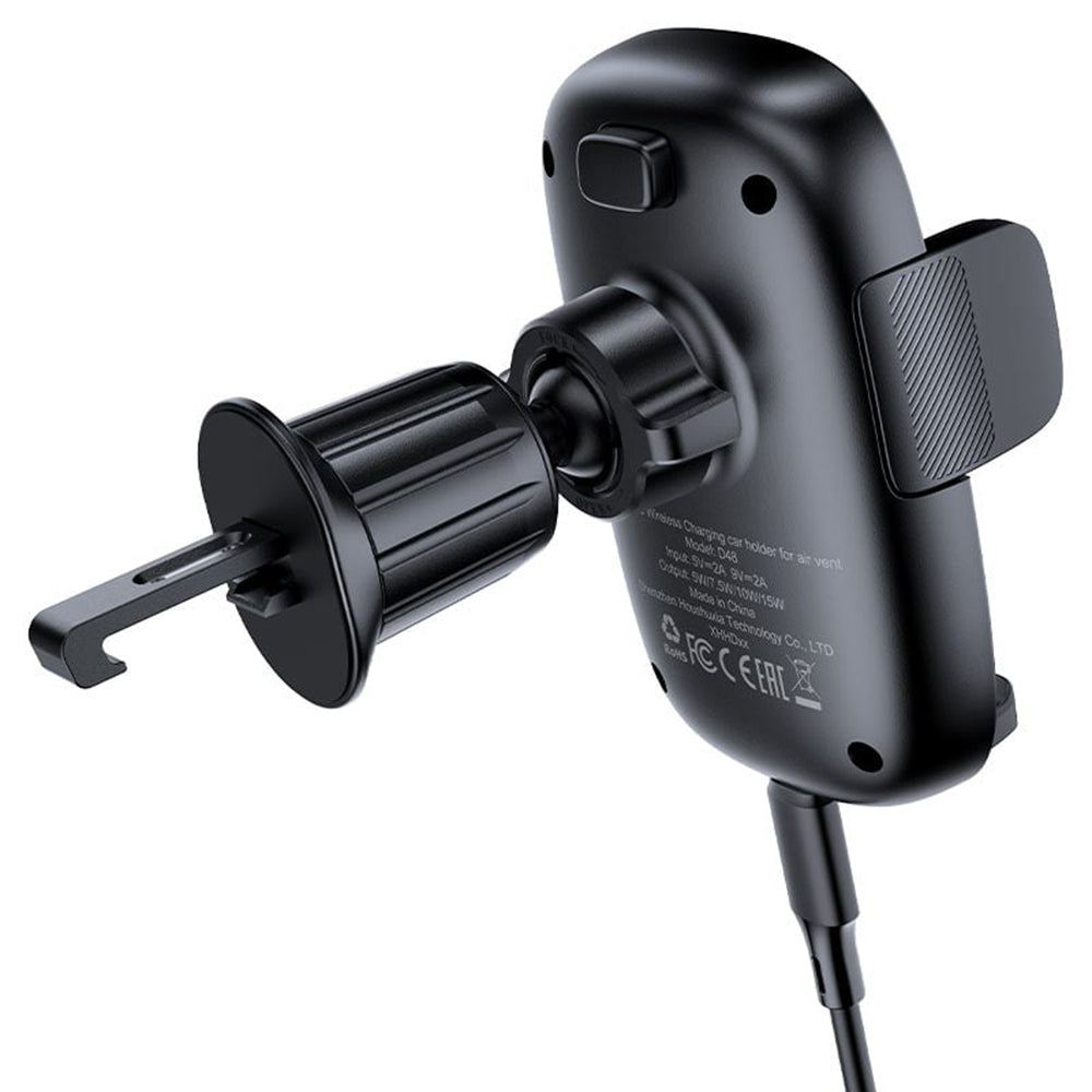 Chargeur Auto Sans Fil Acefast D48, 15W, 1.67A, Noir