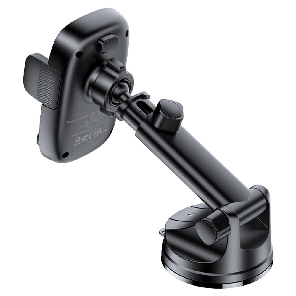 Chargeur Auto Sans Fil Acefast D49, 15W, 1.67A, Noir