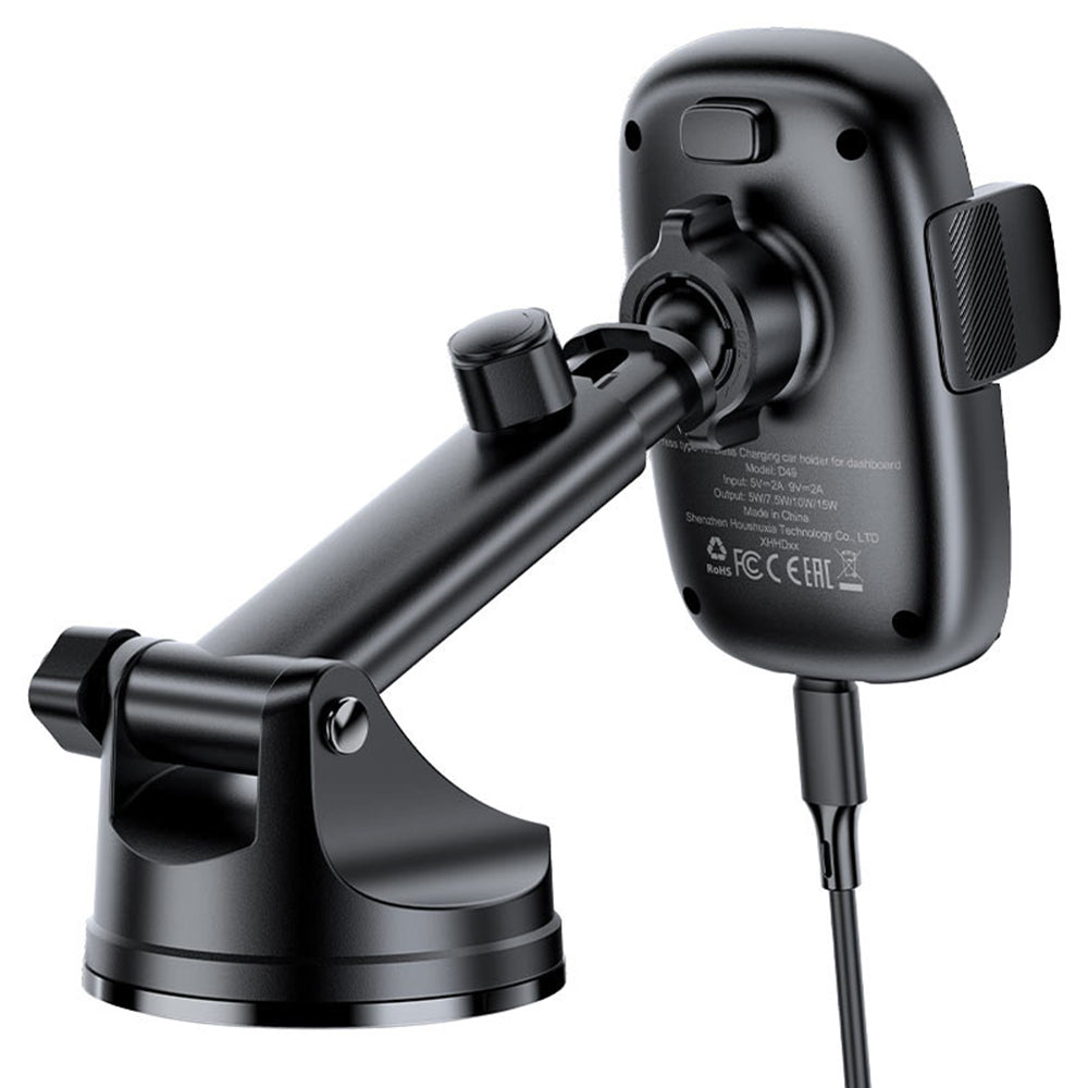 Chargeur Auto Sans Fil Acefast D49, 15W, 1.67A, Noir